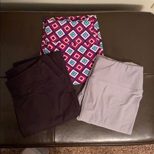 LulaRoe OS Leggings (Set of 3)